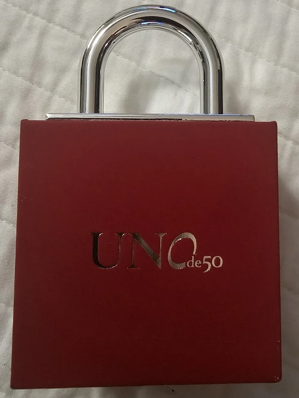 Uno De 50 Open Ring With Two Beads - Picture 5 of 5